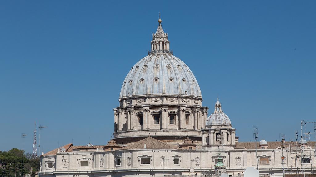 Rental In Rome Vatican View Terrace Exterior photo
